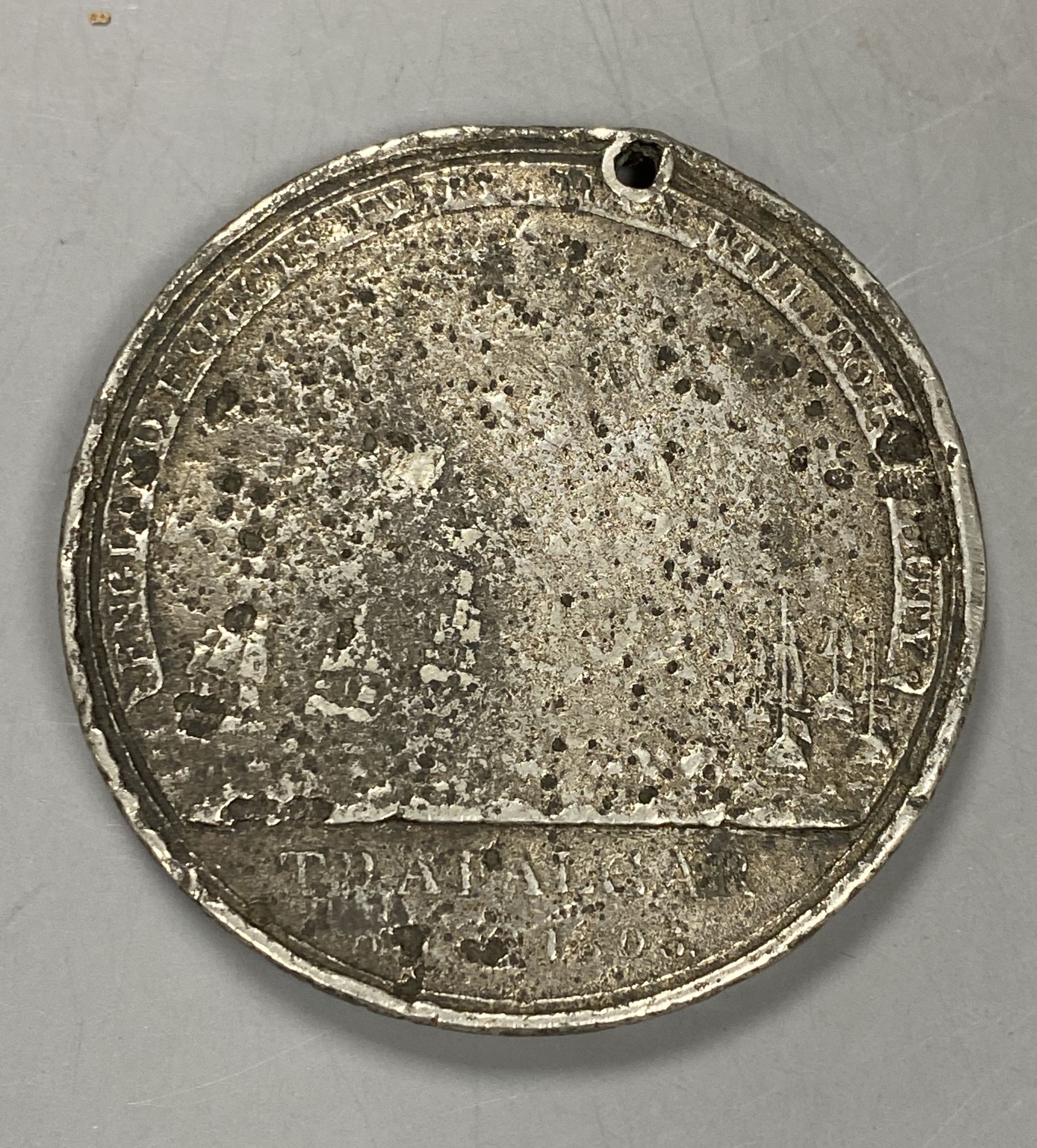 Matthew Boultons Medal for the Battle of Trafalgar, 1805, Dia 48mm